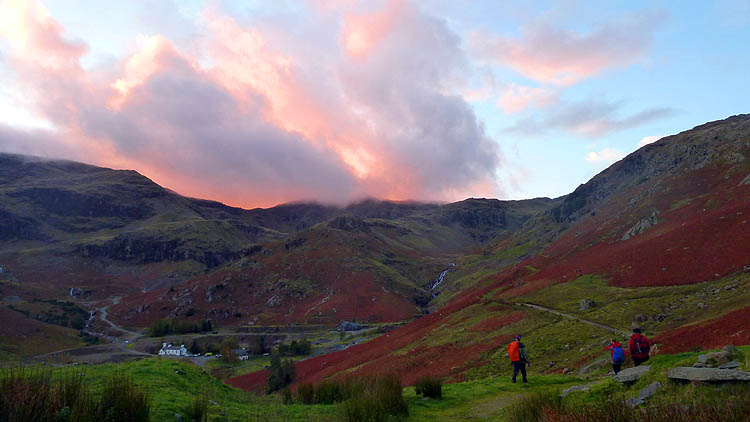 Coniston Coppermines at dusk