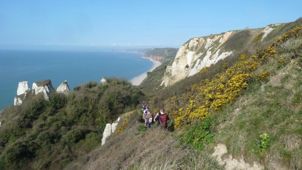 Walking Dorset Coast Path 2013.jpg