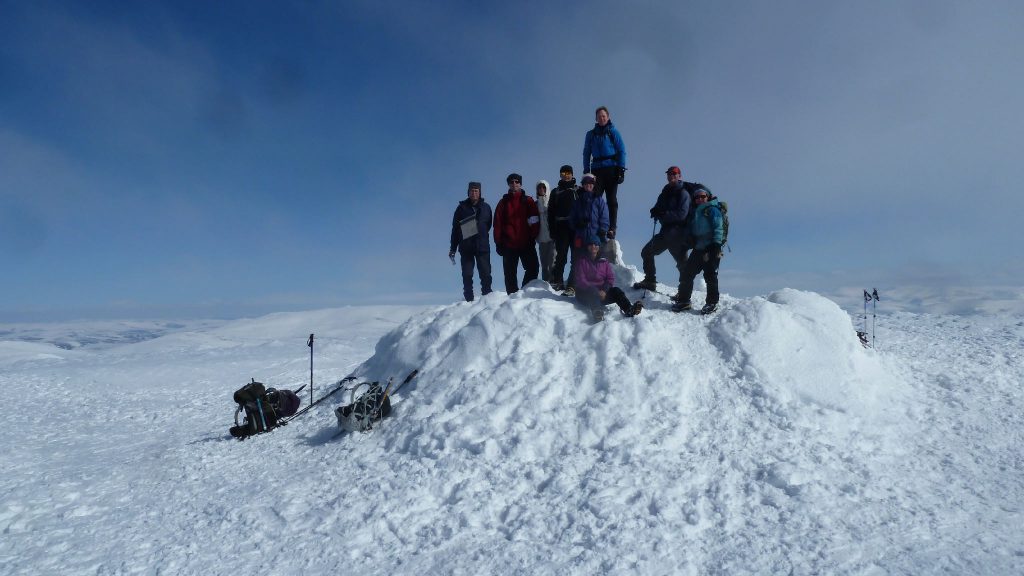 On Summit of Ben Macdui