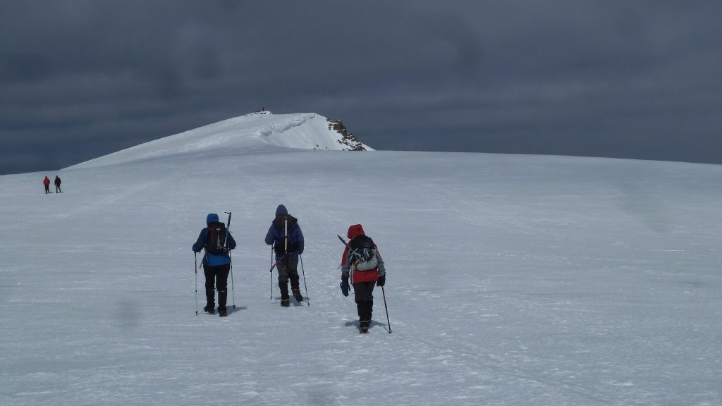 Ascent of Sgor Gaoith